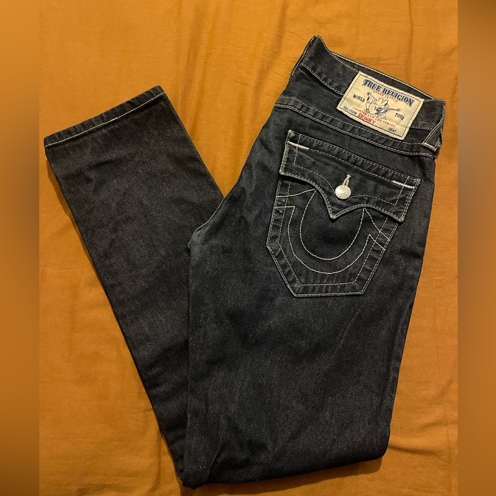 True Religion Mens Skinny Jeans